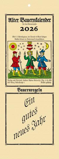Produktbild Alter Bauernkalender 2026 (Harter Einband, Deutsch)