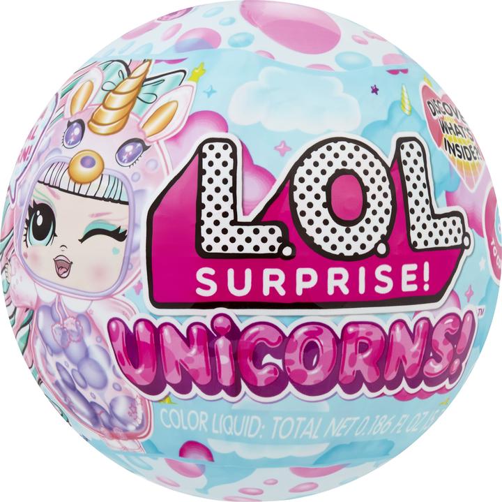 Image du produit MGA Boule Surprise Licorne LOL - Modèle choisi aléatoirement