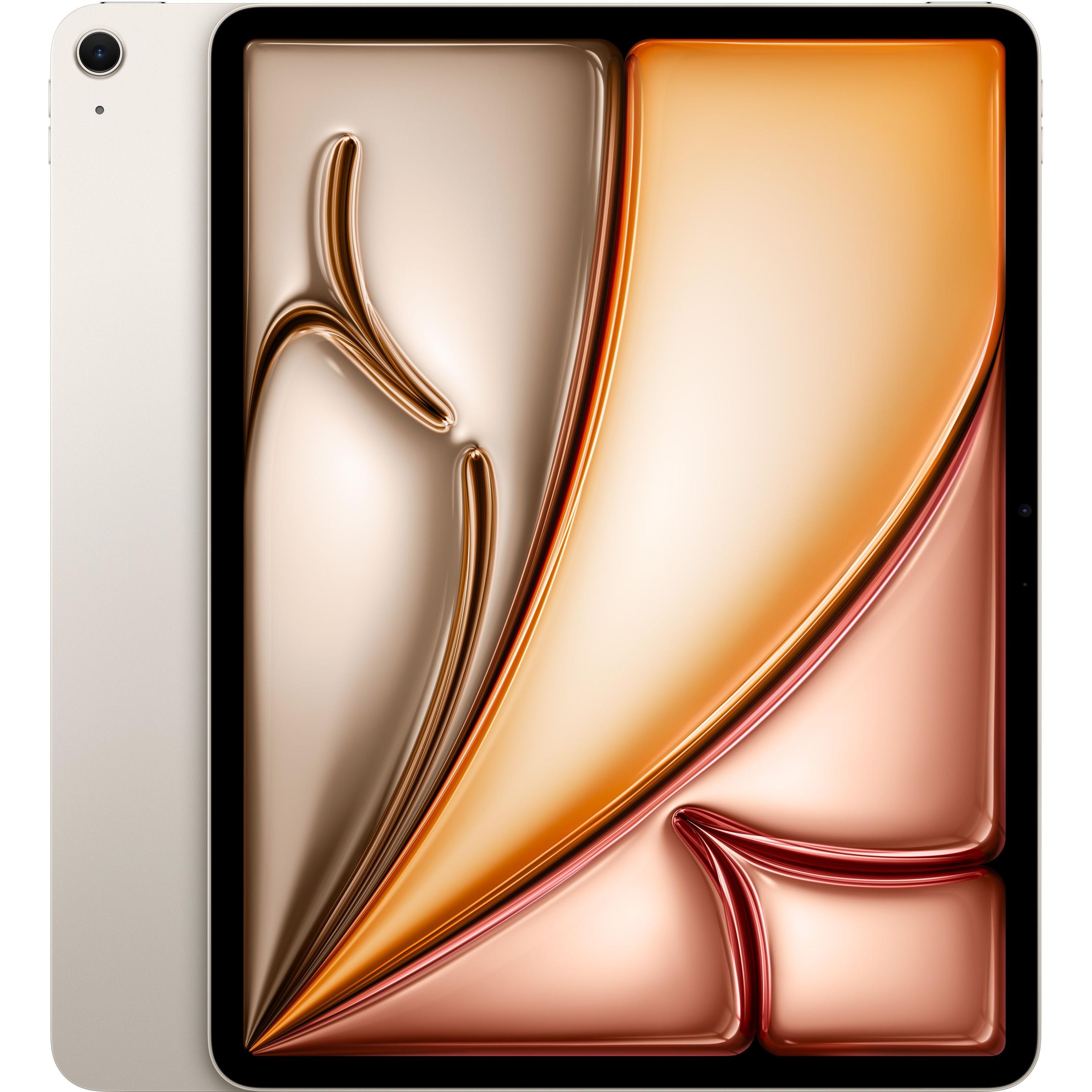 Apple iPad Air 13 2025 (M3) (nur WLAN, 13", 1000 GB, Starlight), Tablet, Silber