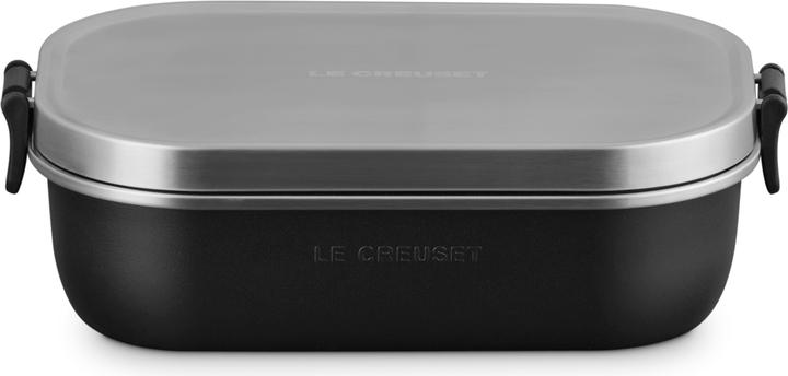 Produktbild Le Creuset On The Go Lunchbox schwarz matt 900ml