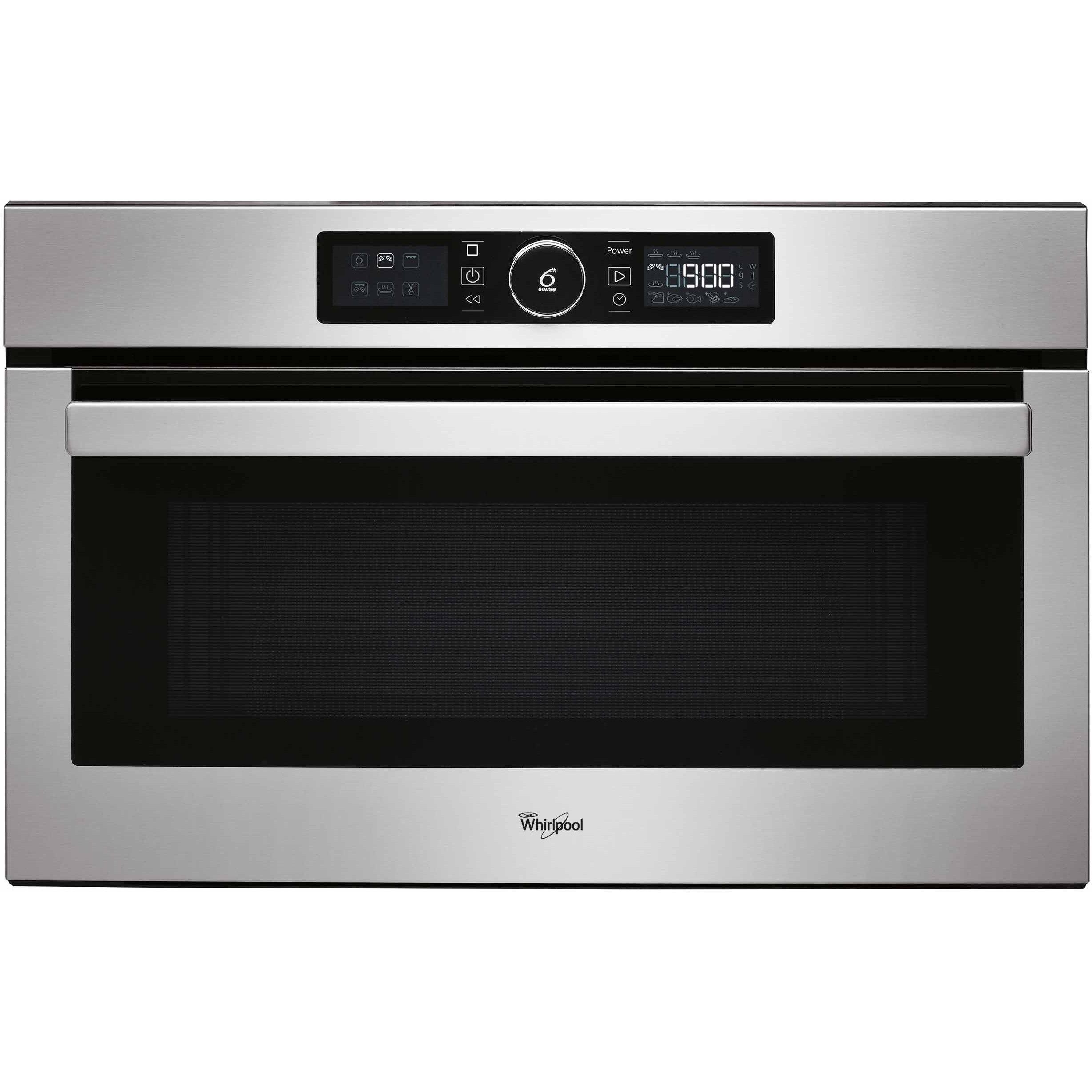 Whirlpool AMW 730/IX - Integriert - Kombi-Mikrowelle - 31 l - 1000 W - Drehregler - Berühr, Mikrowelle Einbau, Silber