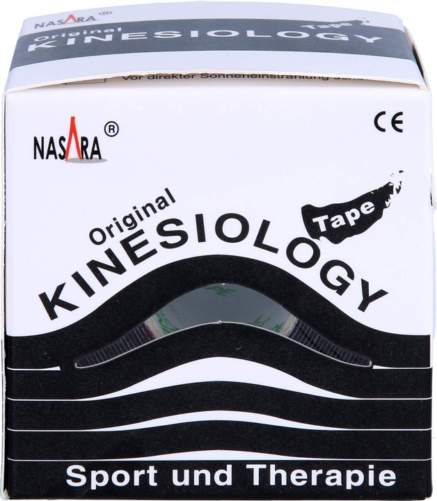 Römer Pharma Kinesiologie Tape 5cmx5m schwarz, 1 St (5 m)
