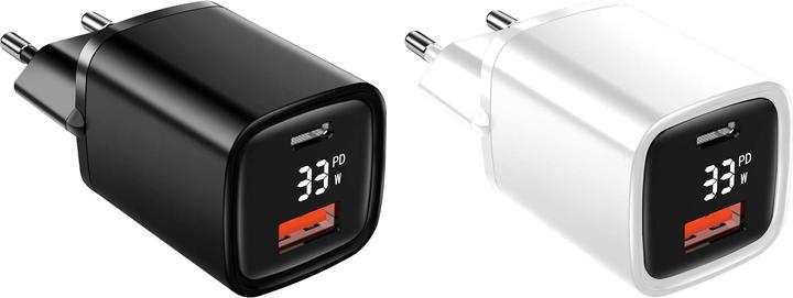 Produktbild Eaxus Dual Port 47801 USB-Ladegerät Steckdose Ausgangsstrom (max.) 3000 mA 2 x U (33 W)