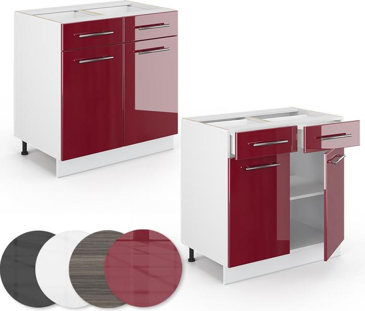 Actual product image Vicco Küchenunterschrank Fame-Line (80 x 60 x 81.5 cm)