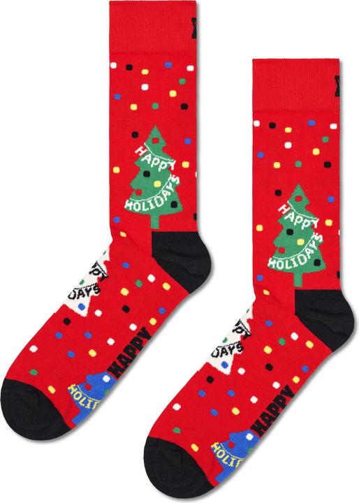 Actual product image Happy Socks 3-Pack Holiday Tree Gift Set (pack of 3, 36 - 40)