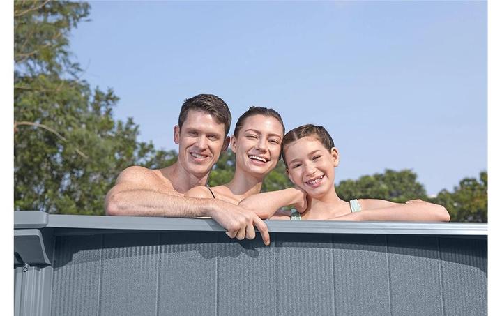 Immagine prodotto Bestway Set piscina ovale Hydrium - 7,32 m x 3,66 m x 1,32 m (732 x 366 x 132 cm)