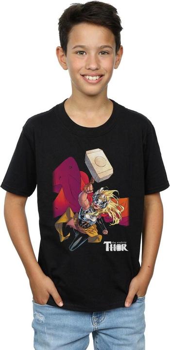 Produktbild The Mighty Thor Mjolnir TShirt Jungen (152, 158)
