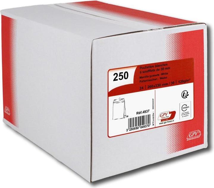 Immagine prodotto GPV Buste piegate 24, 260 x 330 mm, senza finestra (250 x)