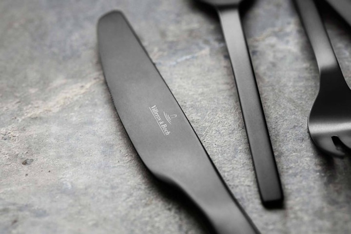 Image du produit Villeroy & Boch Couverts de table 16 pcs. Manufacture Rock (16 pièce(s), Set de couverts)