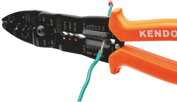 Actual product image Kendo Crimping pliers (250 mm)