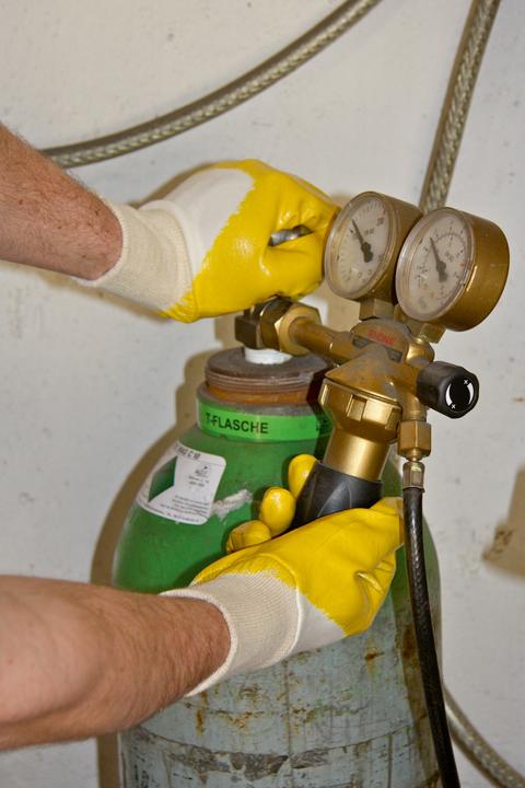 Produktbild Kerbl 297421 ProNit Plus Arbeits Handschuh, Grösse 7 (7)