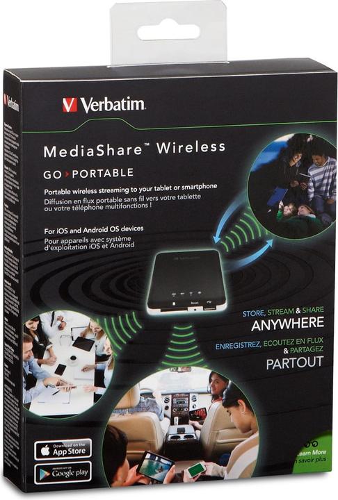 Actual product image Verbatim MediaShare Wireless