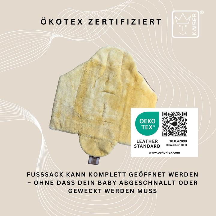 Image du produit Kaiser Baby Kaiser Lammfell Fusssack Iglu 2.0, sand