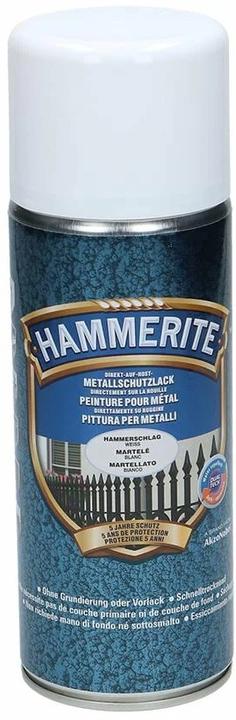 Hammerite Metal protective lacquer HG white (400 ml, White, Shiny)