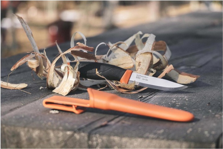 Produktbild Morakniv Jagd-Outdoormesser COMPANION Burnt Orange (10.50 cm)