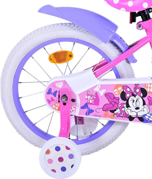 Productafbeelding Disney Minnie schattigste ooit! Kinderfiets - Meisjes - 16 inch - Roze (16")