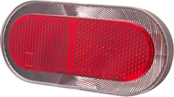 Spanninga Lampe arrière pour le tronc de tension Ellips XDS 80 mm sous la dynamo (DWZ)