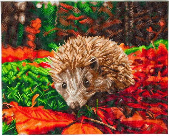 Produktbild Craft Buddy Hedgehog, 40x50cm Crystal Art Kit