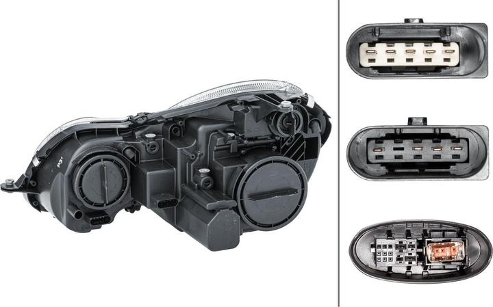 Actual product image HLL Main headlight, right (D1S, H7, PY21W)
