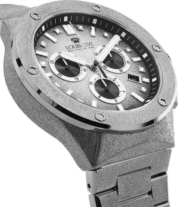 Produktbild Louis XVI Le Monarque (Swiss Made, Chronograph, Uhr mit Schmuckstein, 42 mm)