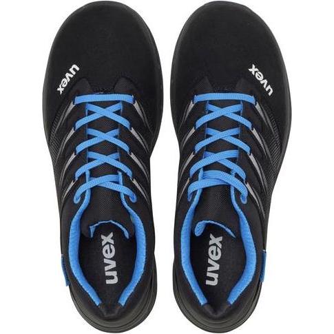 Thumbnail - Uvex Safety, Sicherheitsschuhe, 2 trend Halbschuhe S2 69397 blau, schwarz Weite 10 Größe 37 (S2, 37)