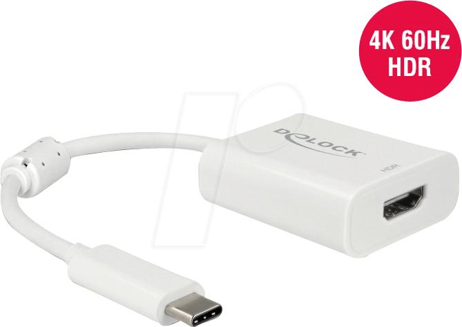 Image du produit Delock Adaptateur de moniteur USB Type-C vers HDMI (HDMI, 10 cm)