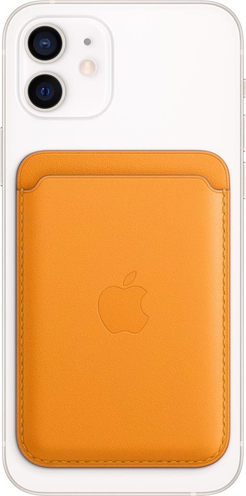 Actual product image Apple Leather Wallet with MagSafe (Apple iPhone 12 Pro, Apple iPhone 12 Pro Max, Apple iPhone 12 mini, Apple iPhone 12)