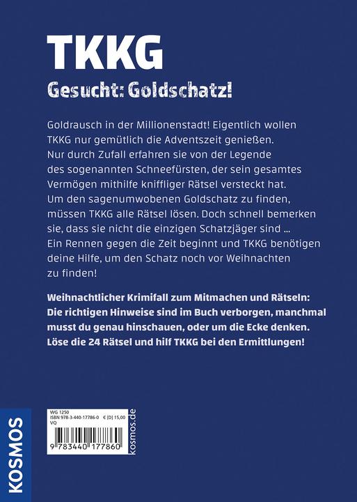 Immagine prodotto Kosmos TKKG, Gesucht: Goldschatz!