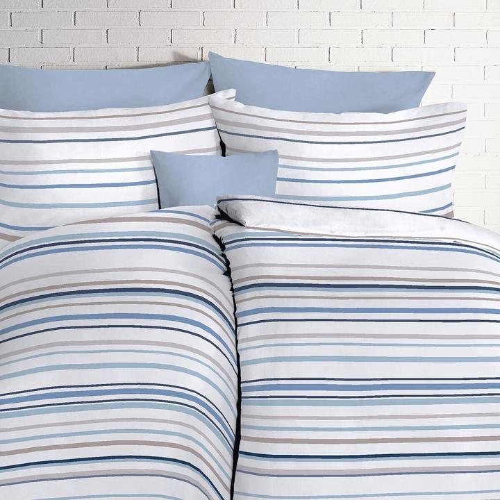 Immagine prodotto Fleuresse Mezza biancheria biancheria da letto Provenza Cassis Dilbeek blu (Set di biancheria da letto, 80 x 80 cm, 200 x 220 cm)