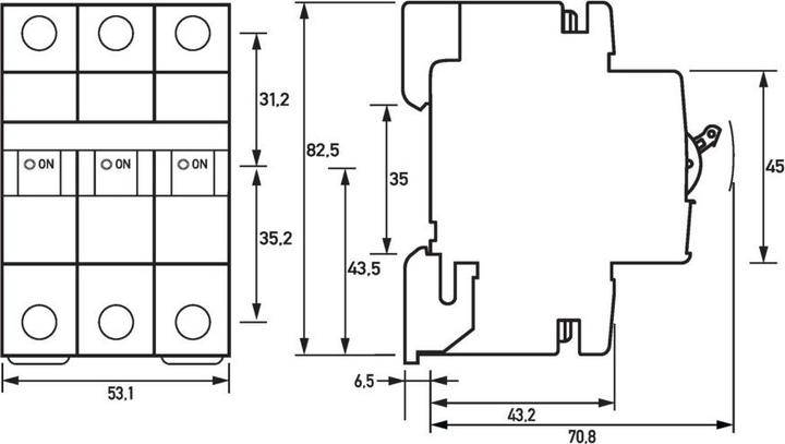 Actual product image Doepke Circuit breaker