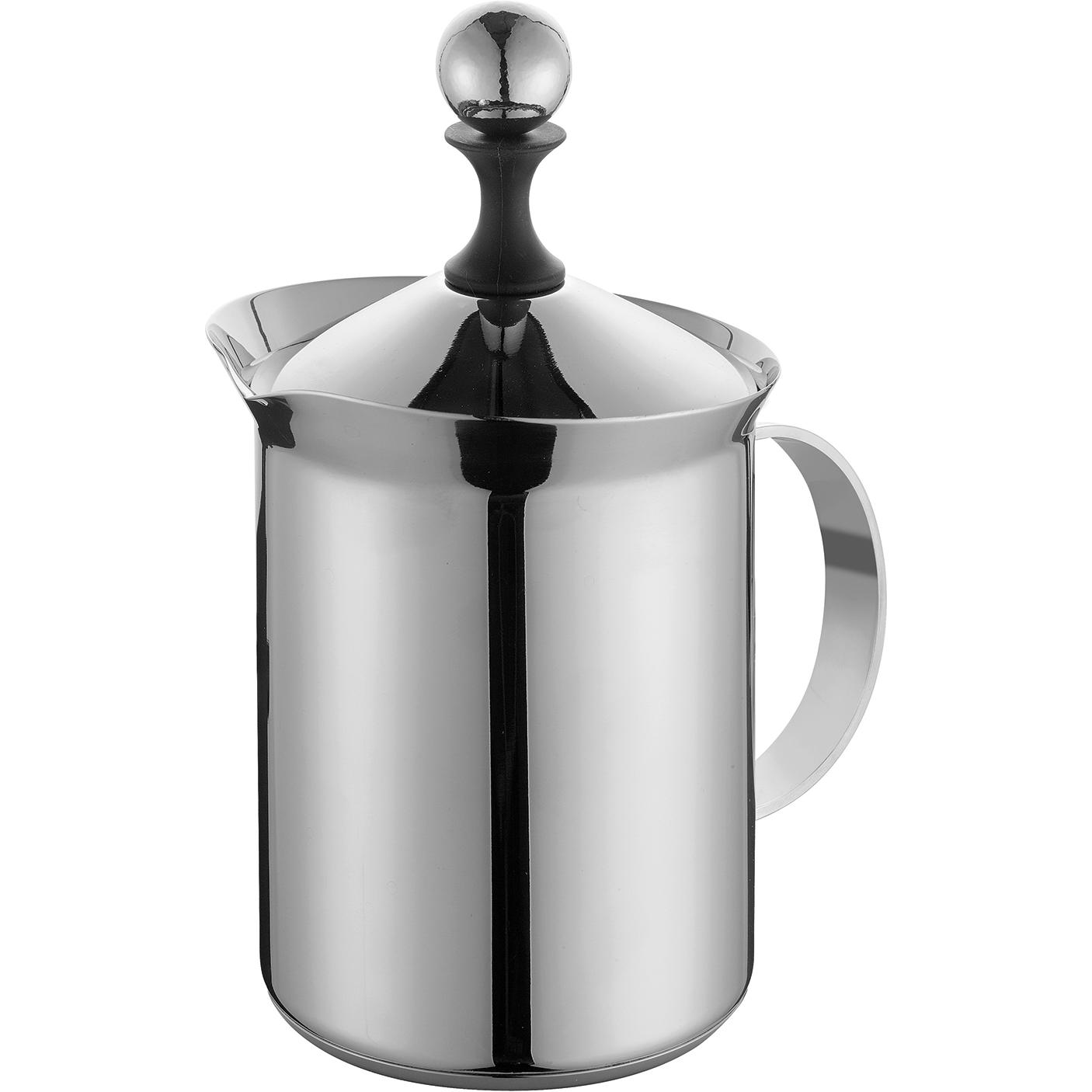 Cilio Classic, Milchaufschäumer, Silber