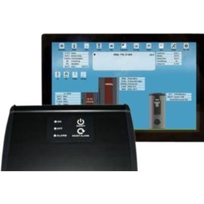 NBE, Grillausstattung + Ersatzteile, V13 styring inkl. 10' - Tablet, V13 styring i aluboks til vaegmontage