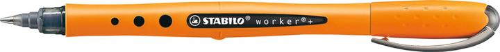 Produktbild STABILO worker+ Tintenroller (Schwarz, 1 x)