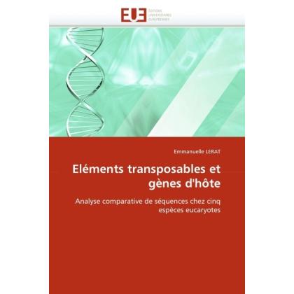 Eléments transposables et gènes d'hôte, Fachbücher