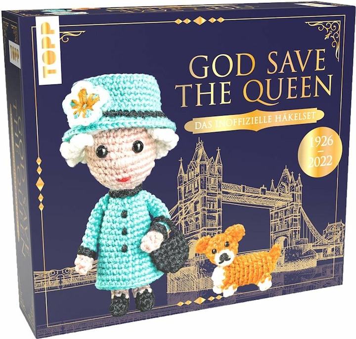 Actual product image Topp Crochet Set "God save the Queen