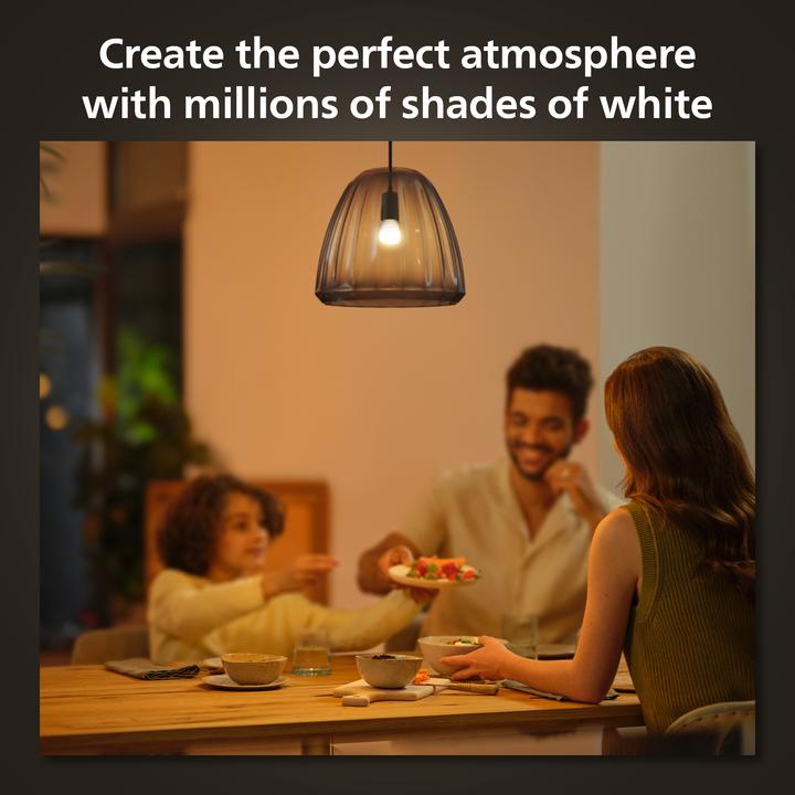Image du produit Philips Hue White Ambiance E14 Lustre pack de deux (E14, 470 lm, 2 x)