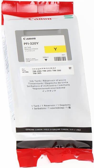 Image du produit Canon à encre PFI-320Y, jaune (Y)