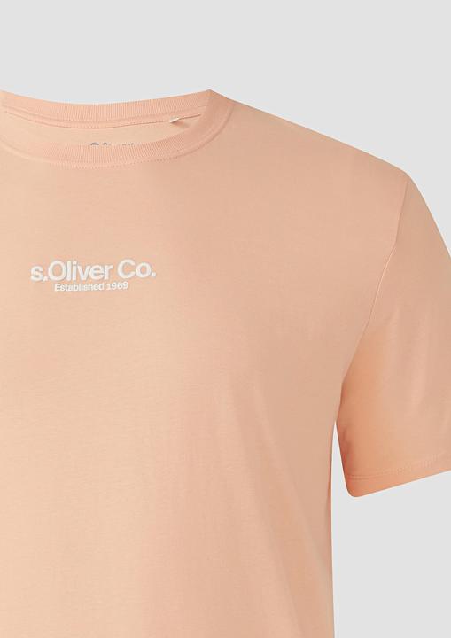 Produktbild S.Oliver T-Shirt T-Shirt aus Baumwolle mit Logo-Print (XXL)