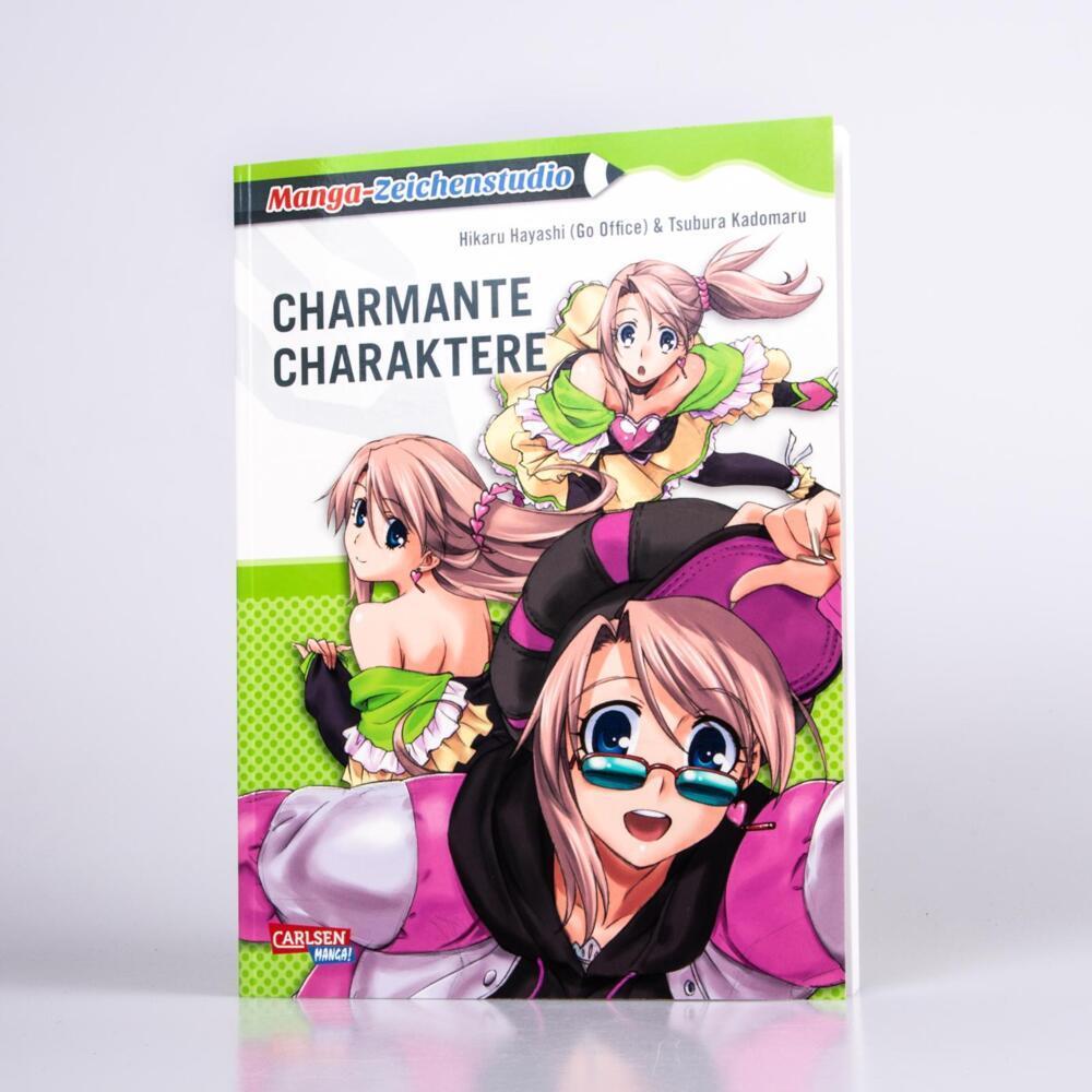 Thumbnail - Manga-Zeichenstudio: Charmante Charaktere, Belletristik von Hikaru Hayashi