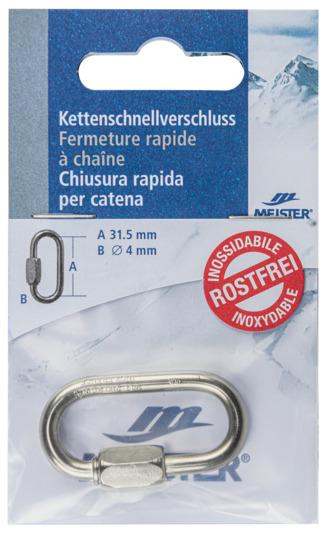 Produktbild Meister Rapid Glied INOX 4x31.5mm (0.03 m)