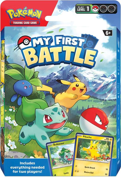 Produktbild Pokémon TCG: My First Battle - Charmander Squirtle (Englisch, Box Set & Collection)