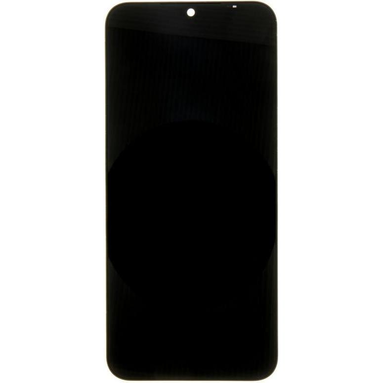 Samsung LCD-Display + Touch-Einheit + Frontcover A145 Galaxy A14 4G Schwarz (Service Pack) (Display)