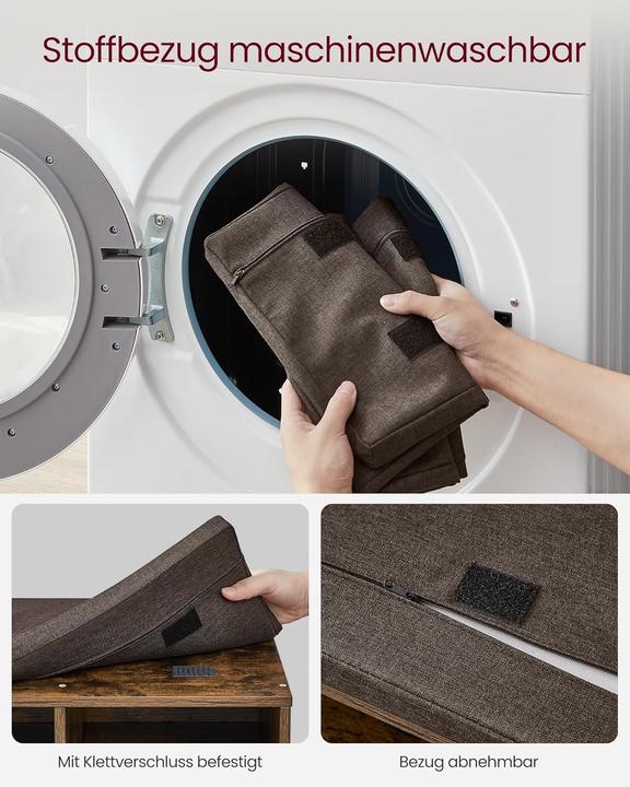 Actual product image Vasagle Benchy (78.5 x 30.5 x 48 cm)