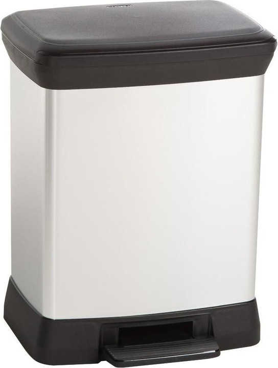 Curver Metallic Deco Bin 30L Mülleimer