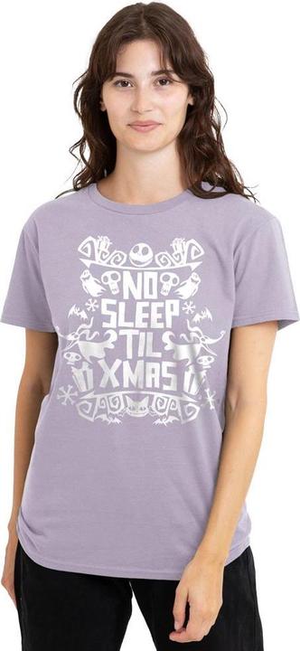 Immagine prodotto The Nightmare Before Christmas No Sleep Till Xmas Maglietta Donna (XXL)
