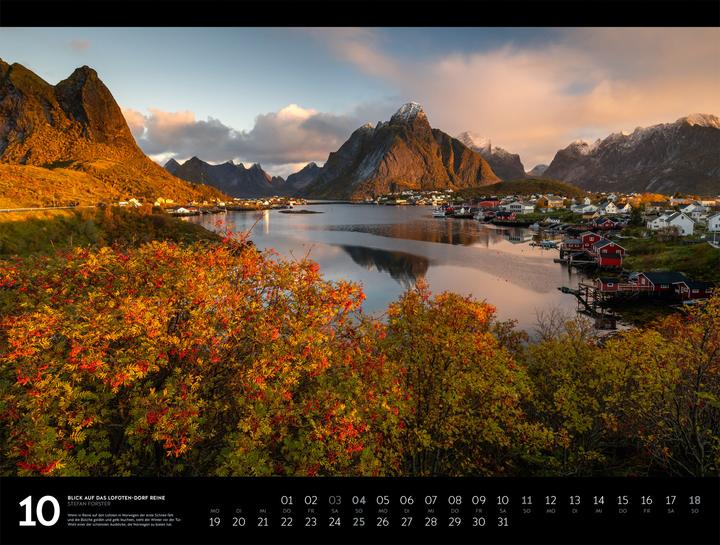 Image du produit Nordische Welten - Signature Kalender 2026 (66 x 50 cm, Allemand)