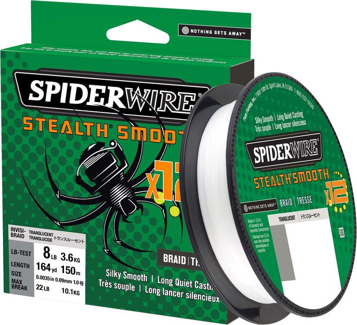 Spiderwire Stealth Smooth (38.10 kg, 0.33 mm)