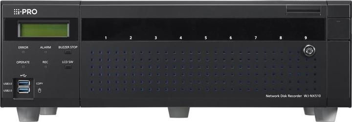 Actual product image i-Pro Network recorder WJ-NX510KG 0 TB, 128 channel (Network Video Recorder (NVR))