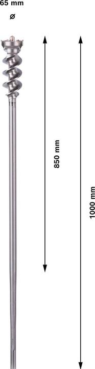 Produktbild Bosch Professional Zubehör PRO SDS max-9 Break Through Bohrer, 65 x 850 x 1000 mm (65 mm)