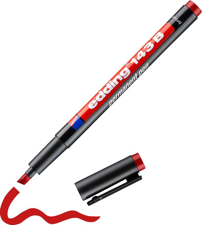 Produktbild Edding Ohp (Rot, 3 mm, 1 x)